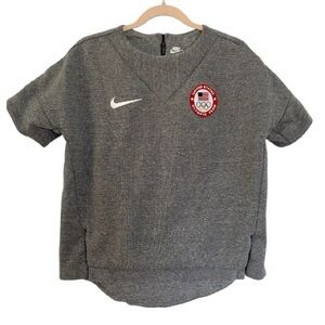 Nike Gray Team USA Shirt Sz M